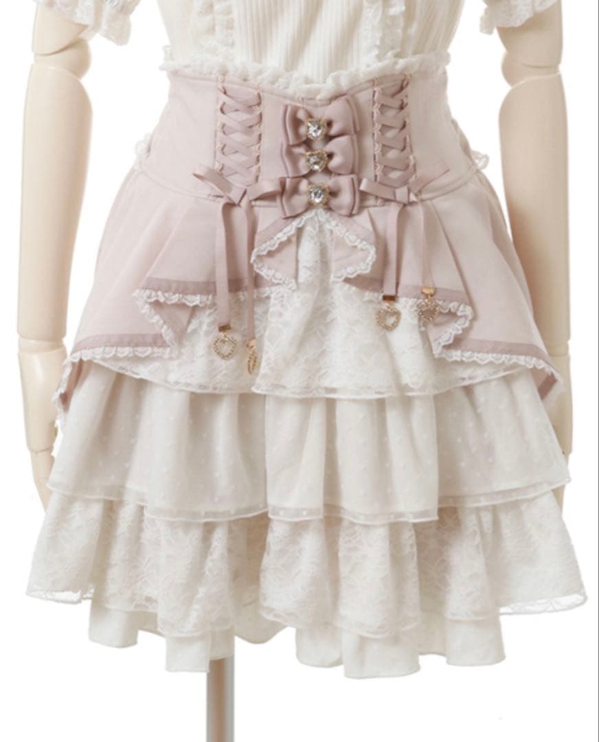 LIZLISA リズリサ フロントカシュクールスカート