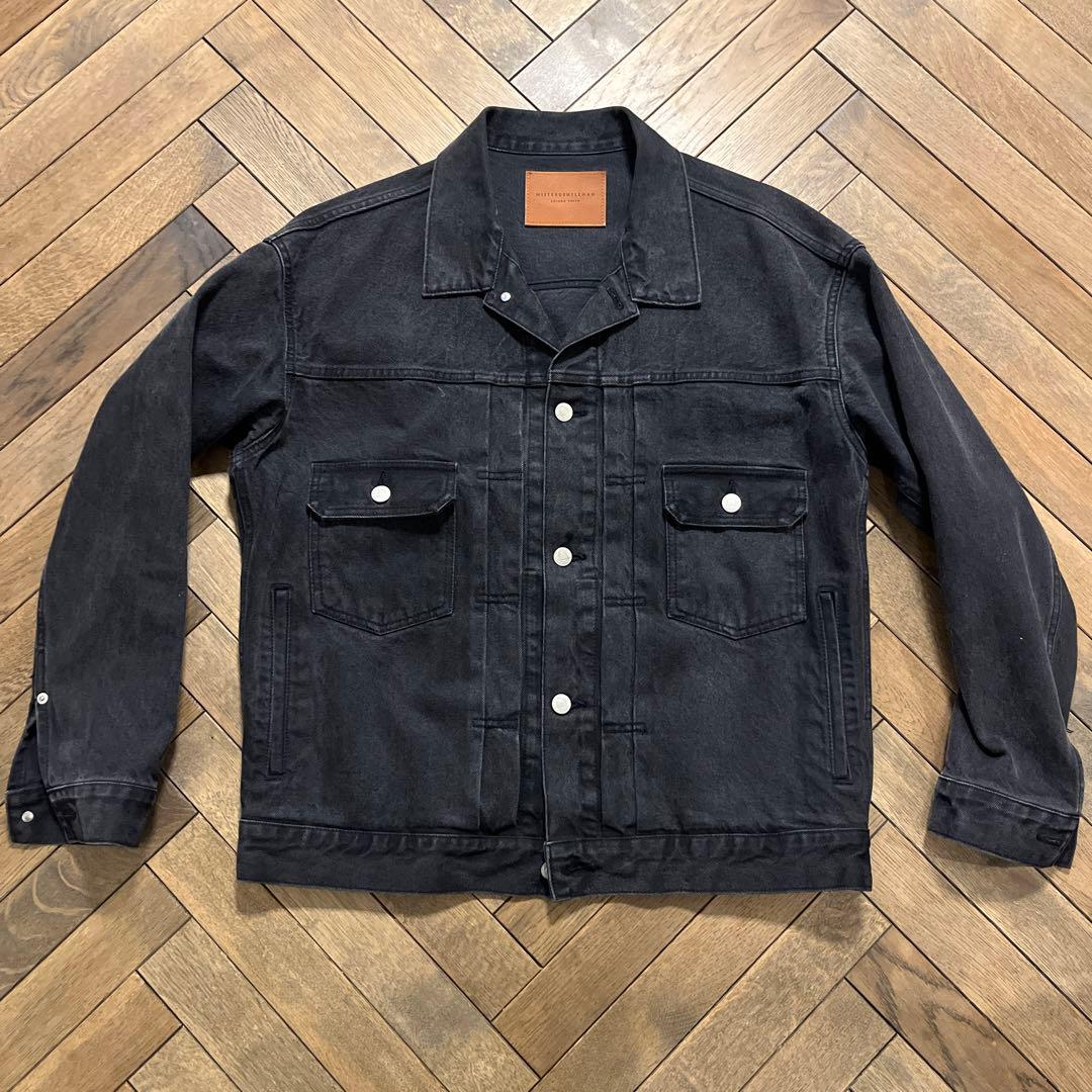 MISTER GENTLEMAN デニムジャケット M NEW BLACK