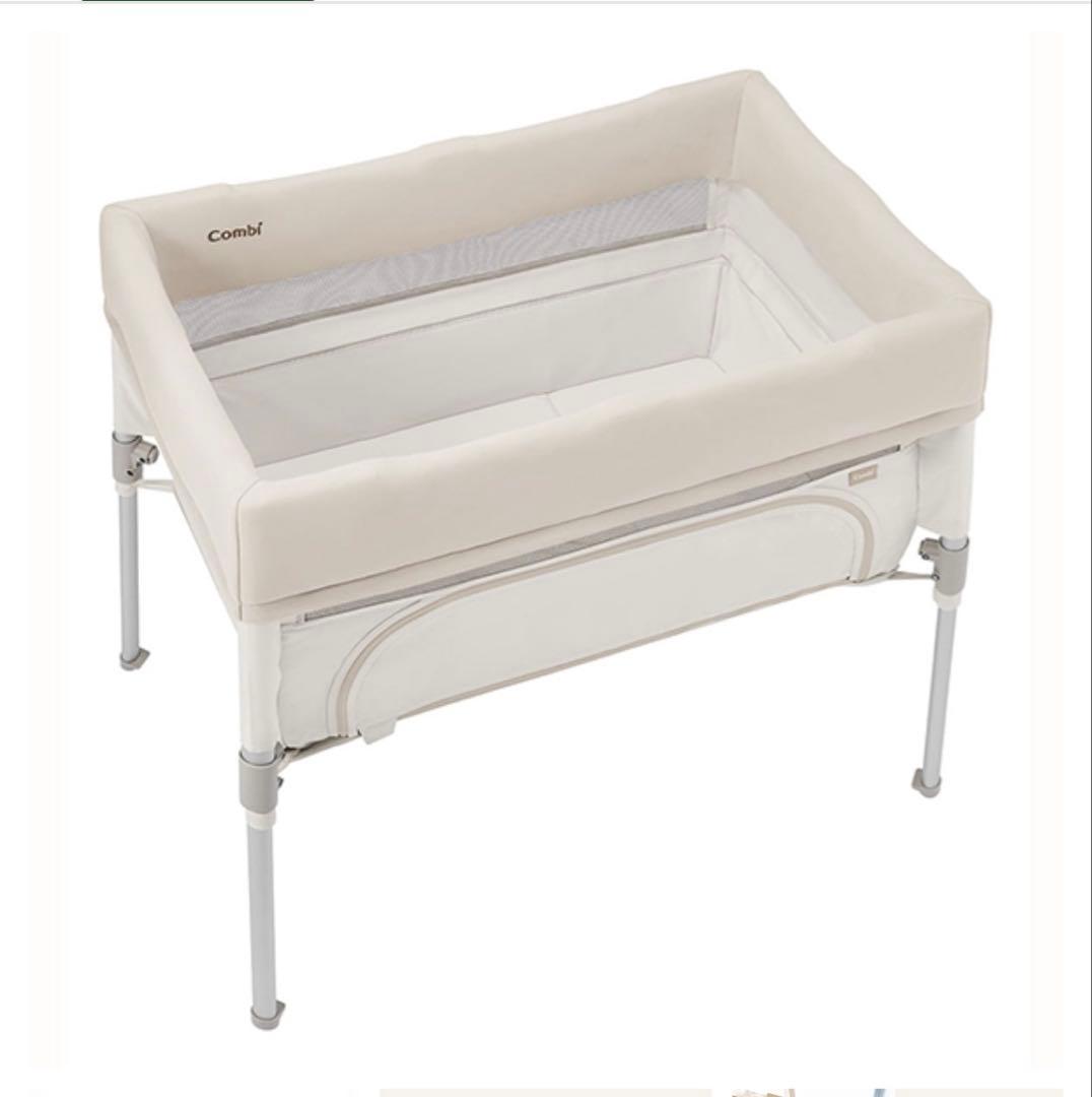 コンビ すくすや　トモネル　ベビーベッド　コンパクト