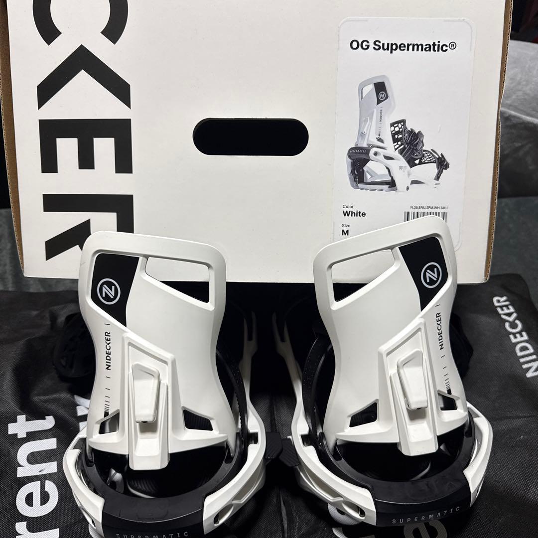 NIDECKER OG Supermatic 25-26モデルビンディグMサイズ