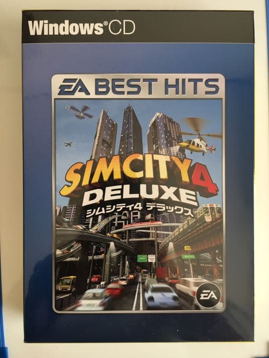 新品未開封　PCゲーム　シムシティ4デラックス　EA BEST HITS