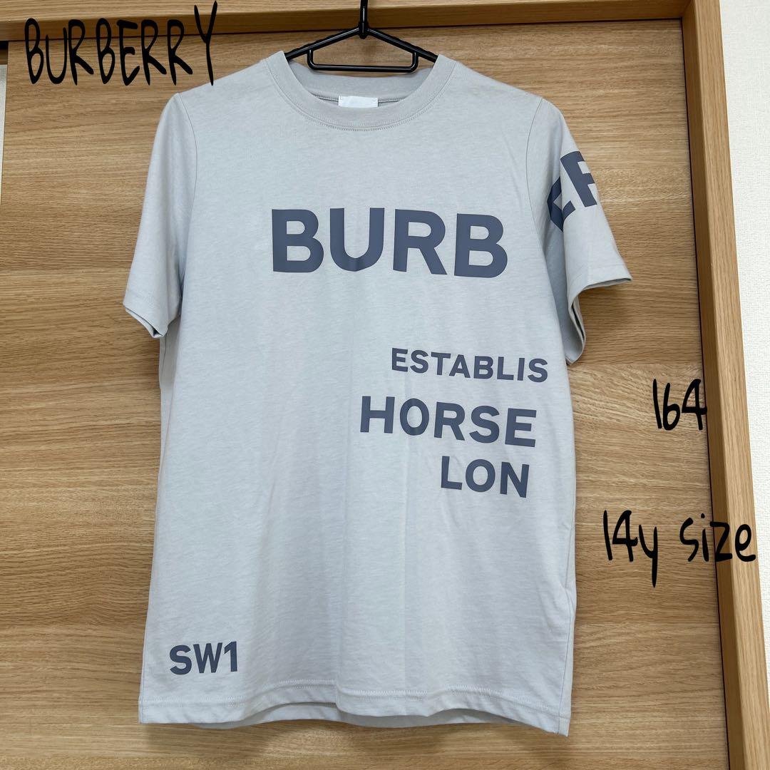 BURBERRY バーバリ　ホースフェリーロゴ Tシャツ　164 14Y