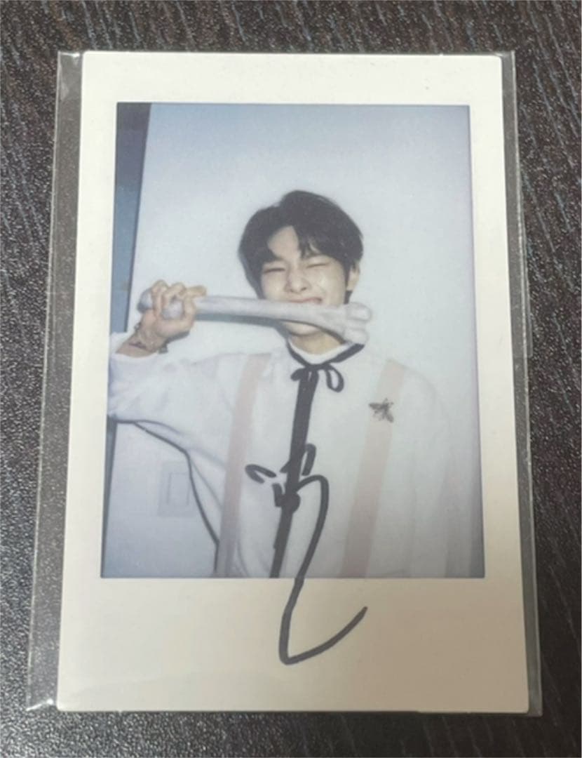 straykids スキズ　ポラロイドトレカ　サイン　ジョンイン　IN