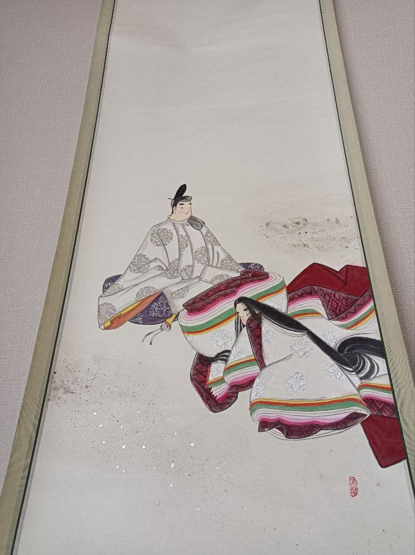 美品 軸 開運 縁起物 おもてなし 和室 絵 日本 美術 インテリア