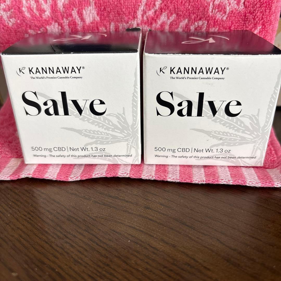 【新品】【2個セット】kannaway キャナウェイ サルベ サルヴェ CBD