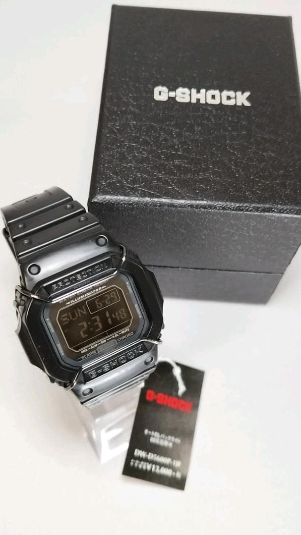 CASIO G-SHOCK DW-D5600P-1JF 腕時計 ブラック