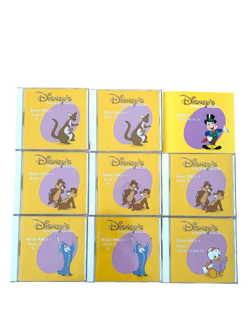 【未開封】DWE ディズニー英語システム CD セット Basic ABCs+