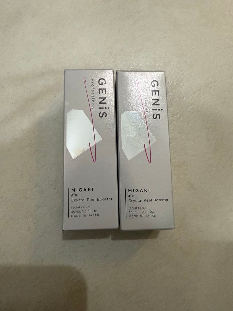 GENiS MIGAKI Crystal Peel Booster2本set
