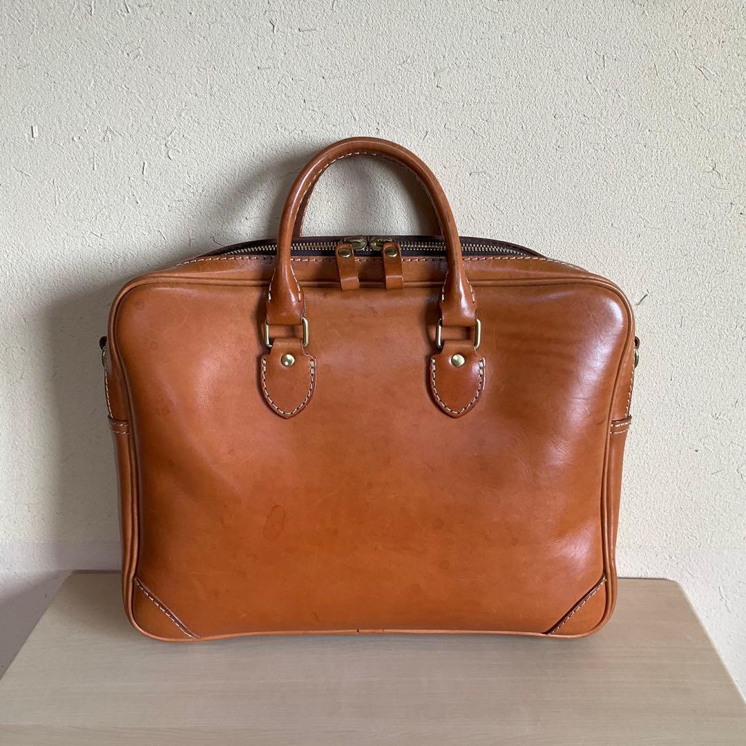 HERZ ヘルツ 2way ビジネスバッグ レザーバッグ ショルダー欠品