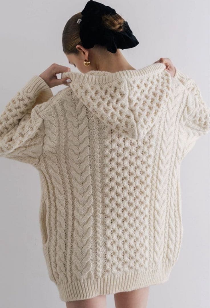 むちむち様確約◎THE TOE Potsdamer Knit Hoodie