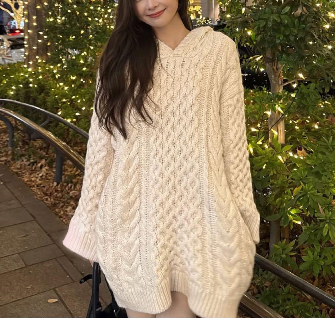 むちむち様確約◎THE TOE Potsdamer Knit Hoodie