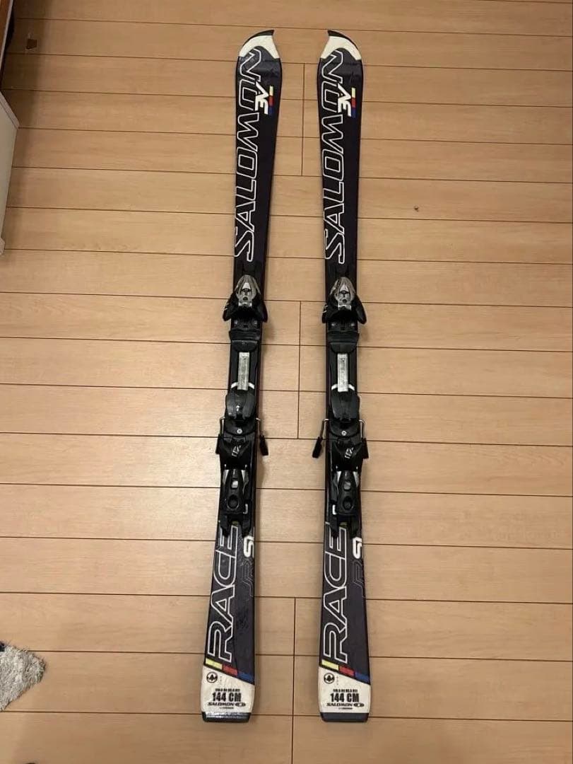 スキー salomon race 3v JR SL 144cm