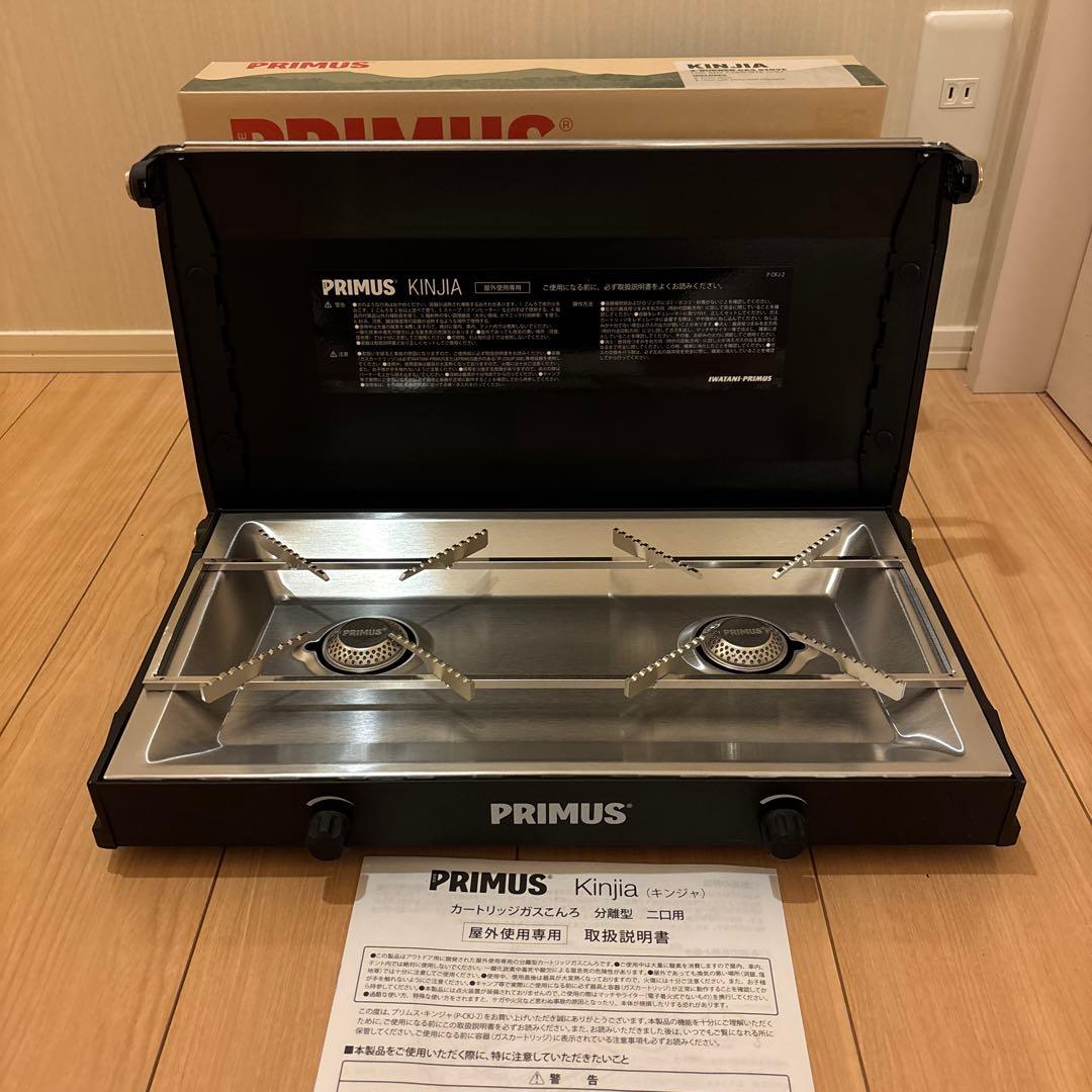 未使用保管品　PRIMUS KINJA キンジャ　2バーナーコンロ