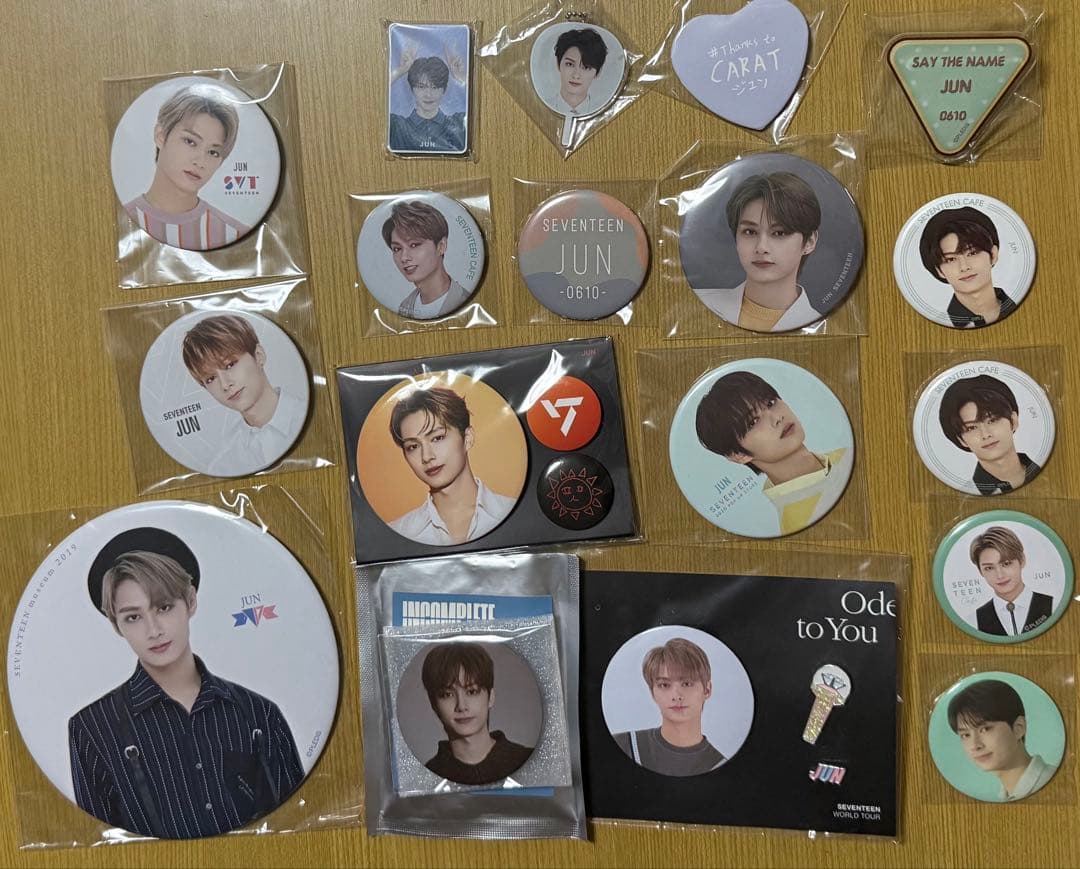 SEVENTEEN ジュン 缶バッジ マグネット まとめ売り