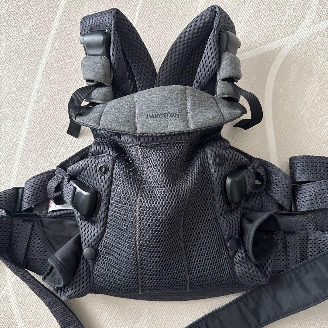 BABYBJÖRN 抱っこ紐 ハーモニー　アンスラサイト　美品