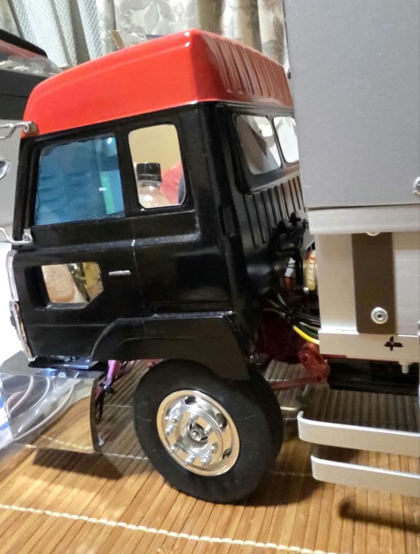 【6月7日まで限定価格】1/14 デコトラ ラジコン 日野 ドルフィン　ムネトラ