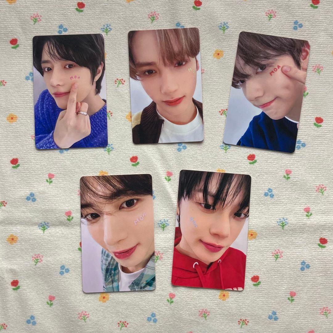 TXT MOA ZONE 限定 FC 特典トレカ 5枚