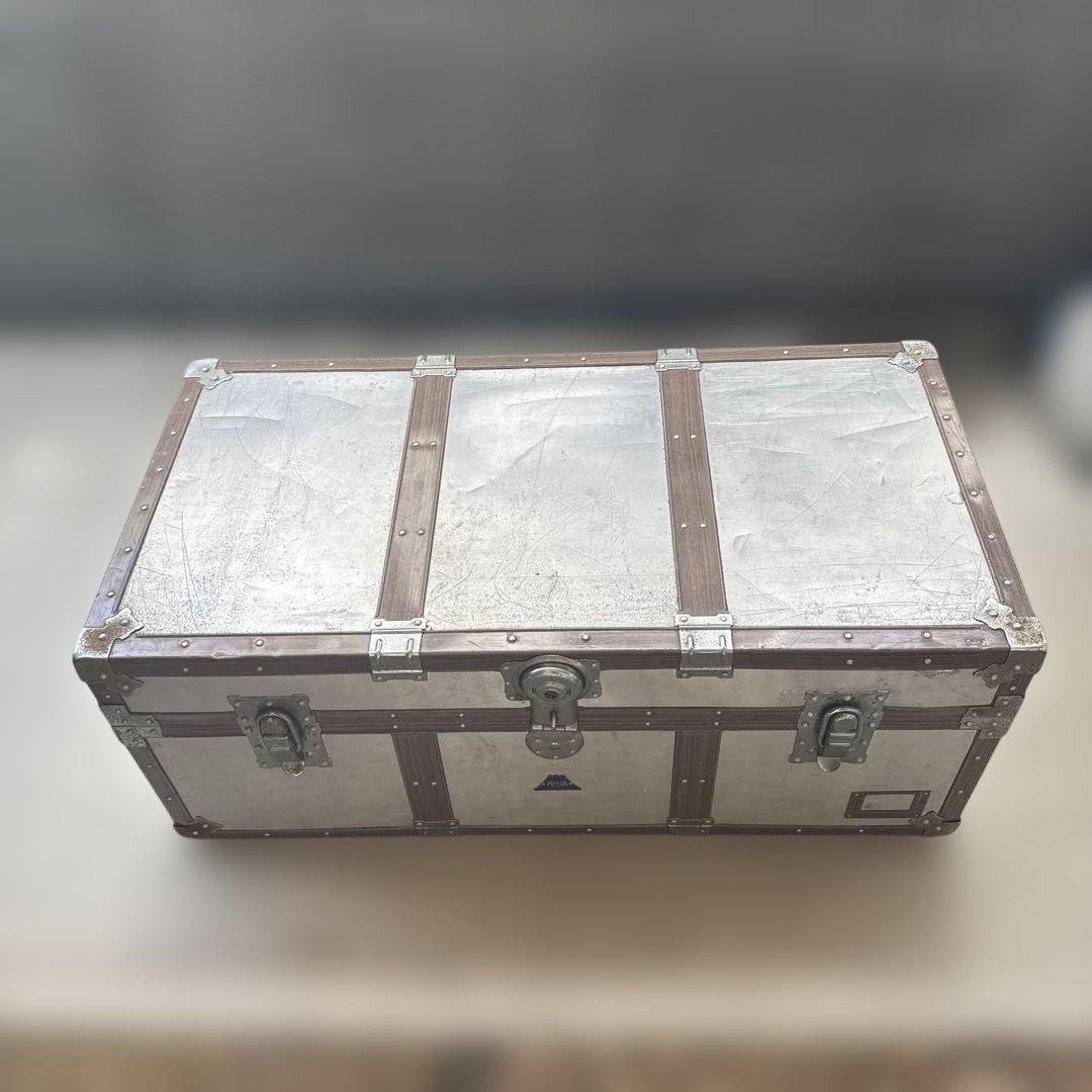 KOWA 60's トランク アルミ 船舶 収納 箱 台 ケース ボックス