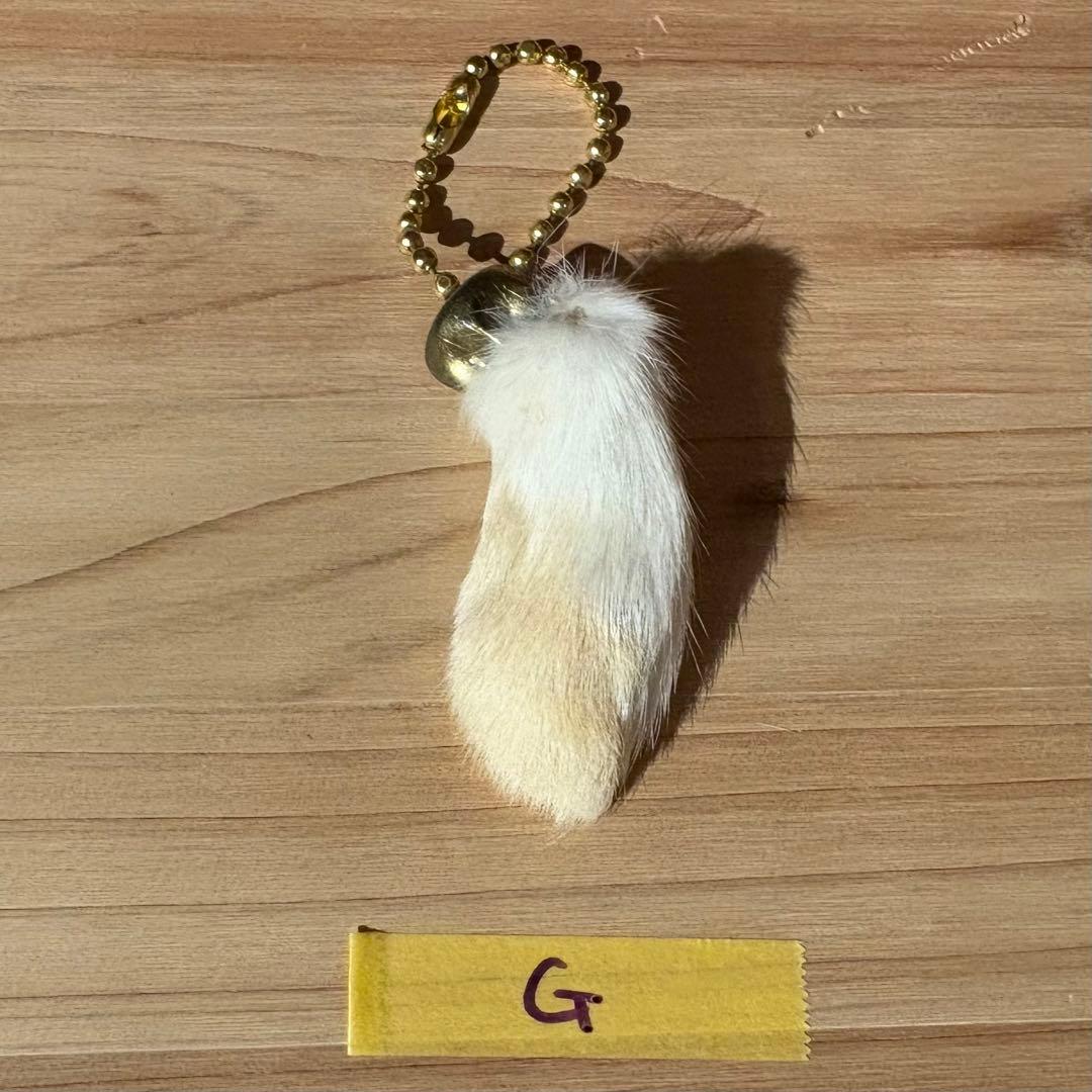 ヴィンテージ ラビットフット キーチェーン　ラッキーチャーム　USA製 G