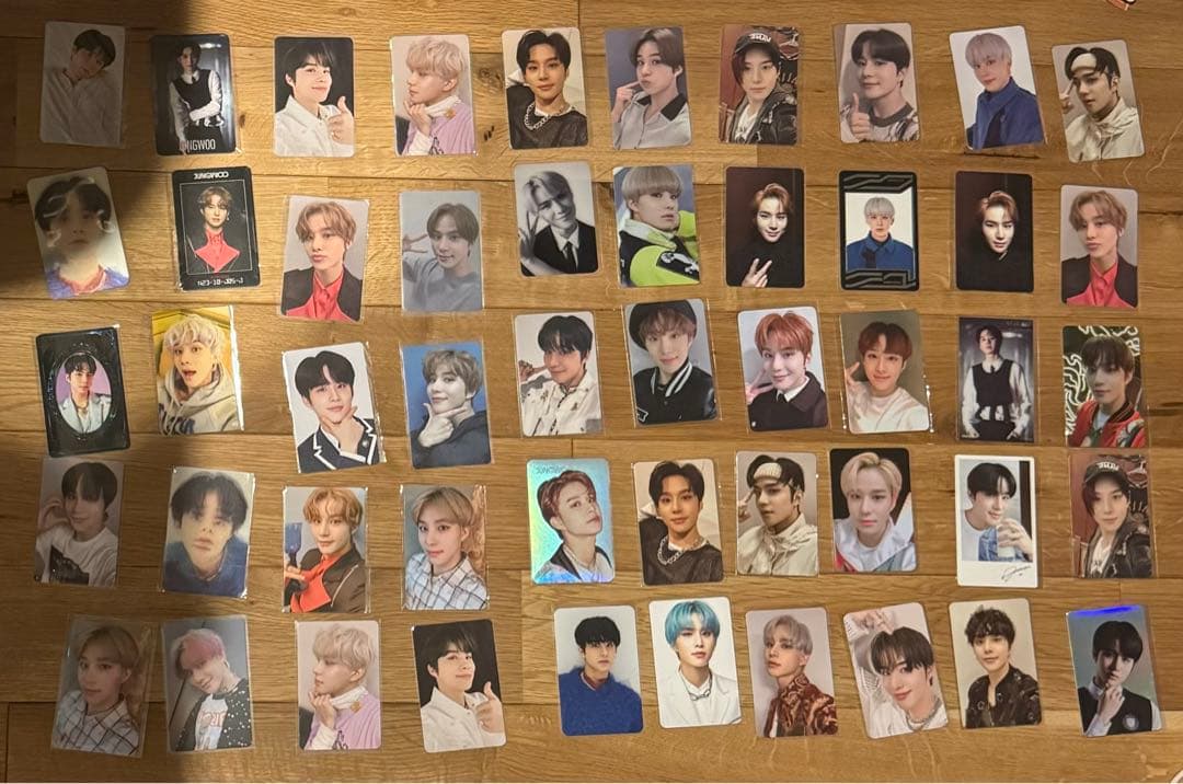 nct 127 ジョンウ　トレカ　まとめ売り　50枚