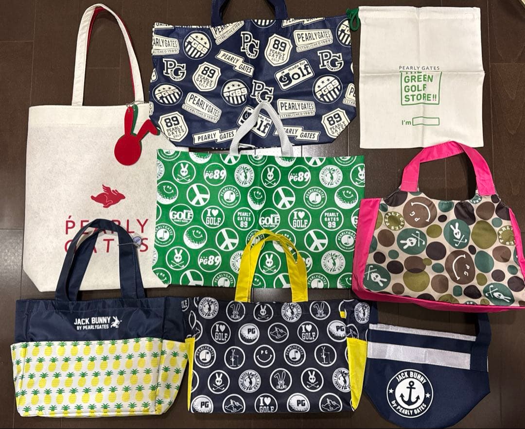 パーリーゲイツ　マスターバニーエディション　ジャックバニー　バック　バッグセット