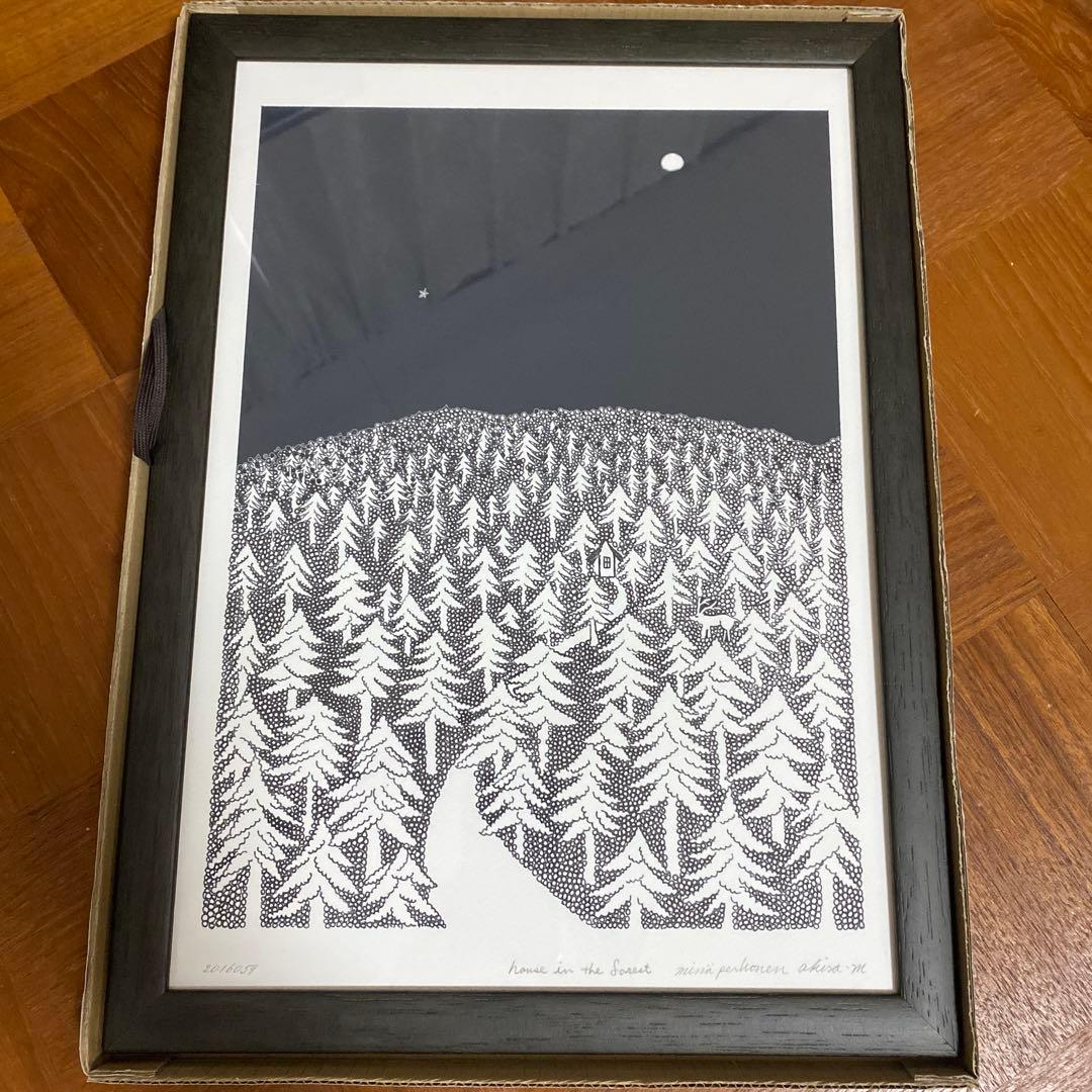 ミナペルホネン ポスター『HOUSE IN THE FOREST』