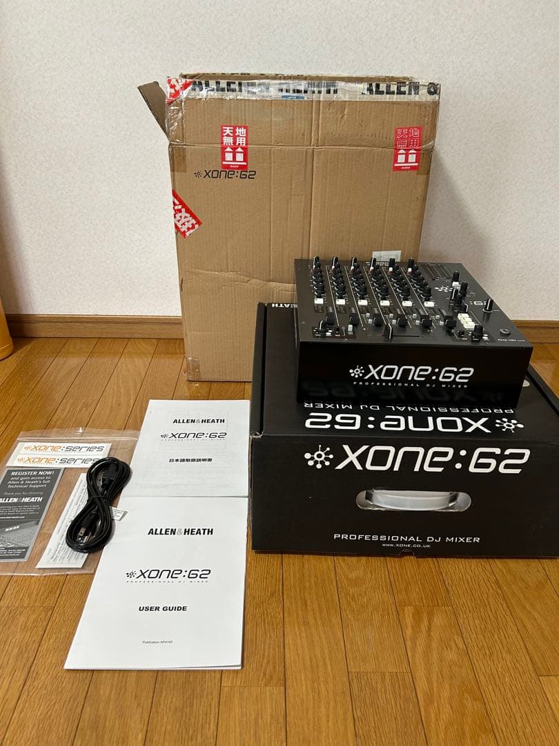 ALLEN＆HEATH XONE:62 プロケーブルでの購入。1オーナー