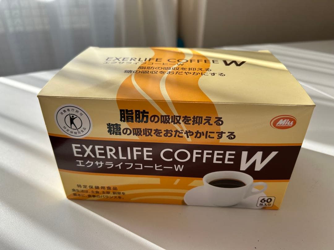 【豆しば】EXERLIFE COFFEE W 60包入り箱＋（56包）