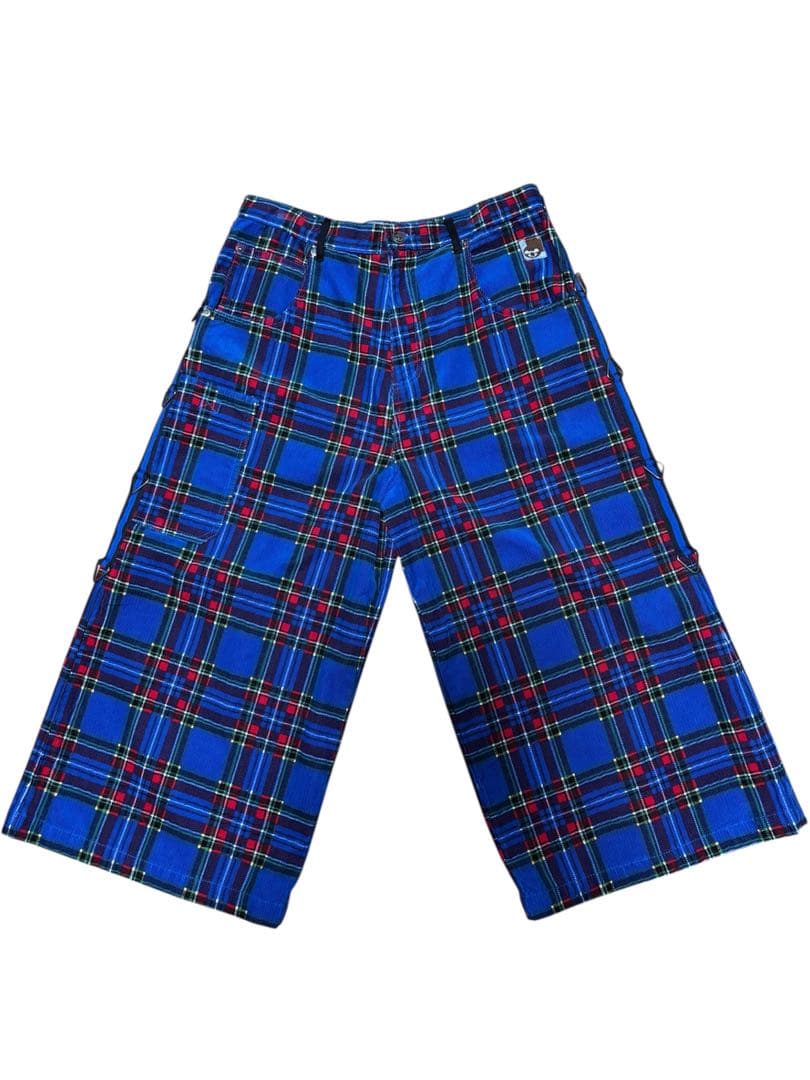 stuka バギーチェックショーツ