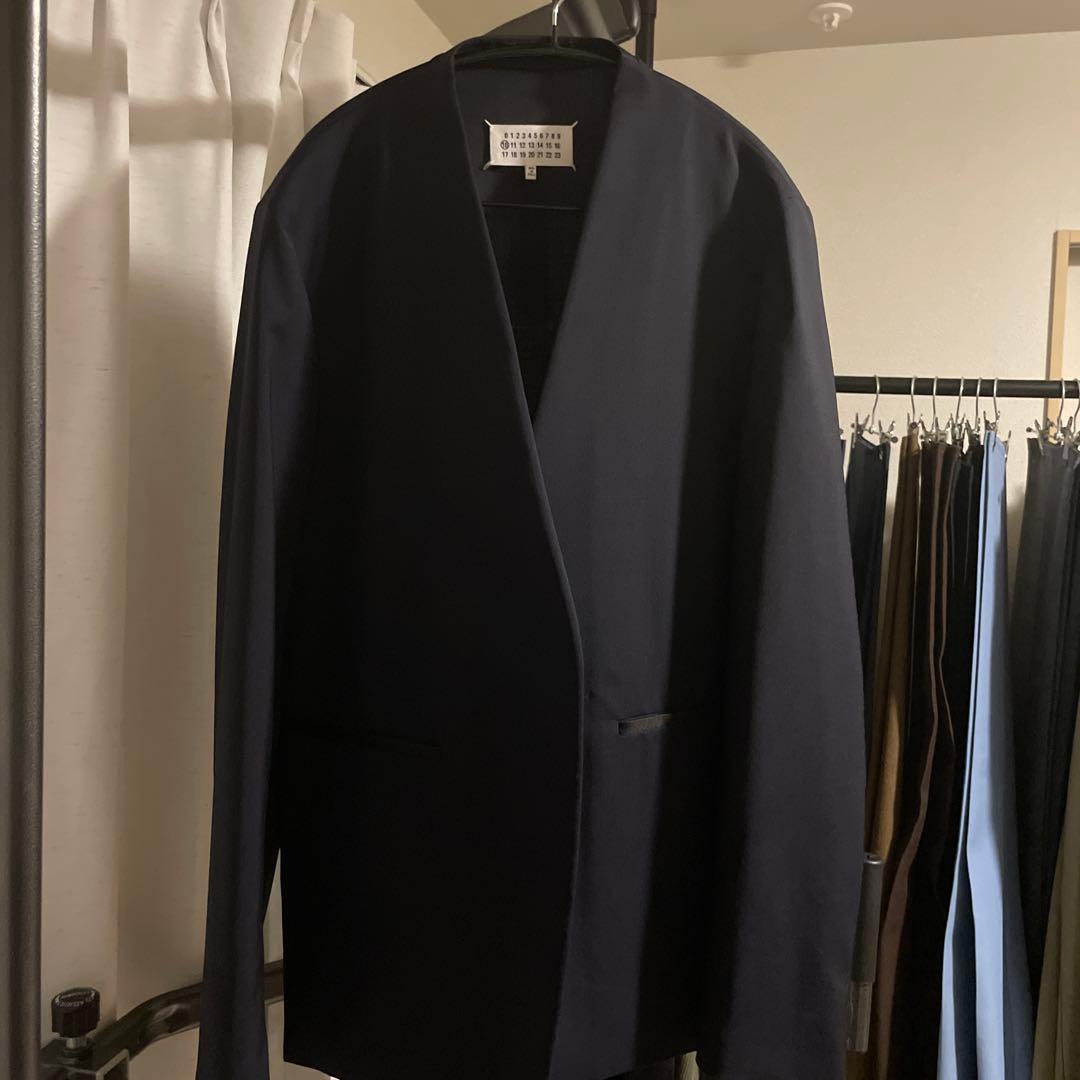 サイズ50 20ss Maison Margiela ノーカラージャケット