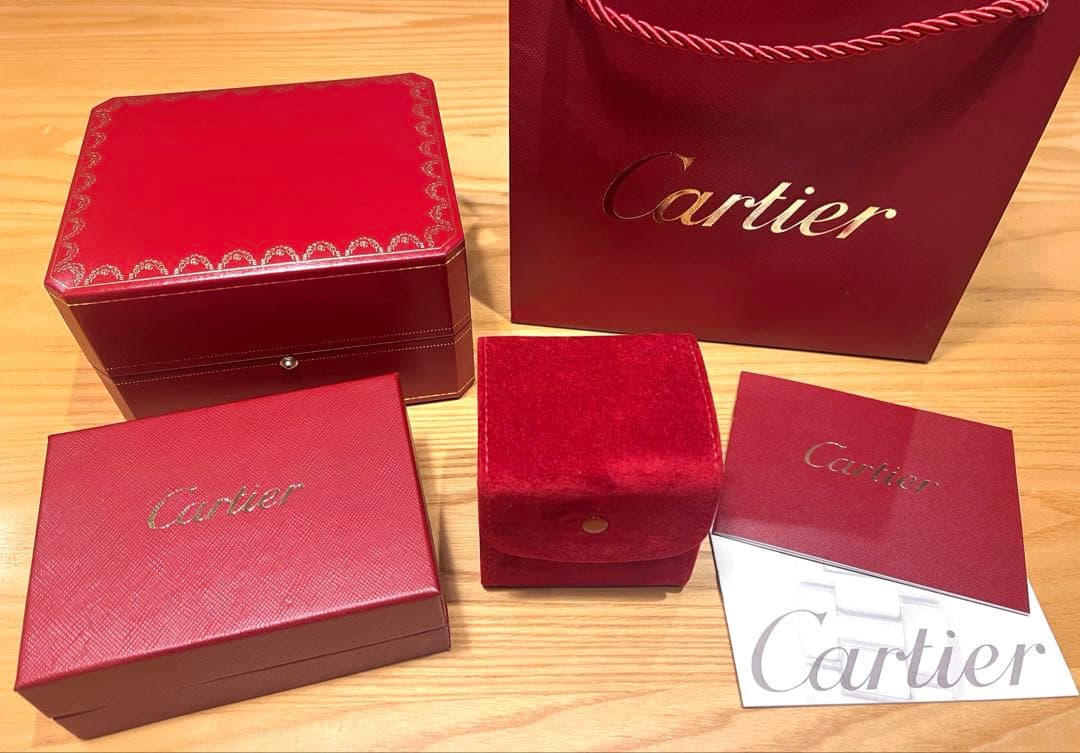 カルティエ Cartier 時計 ボックス スエード メンテナンス ショッパー