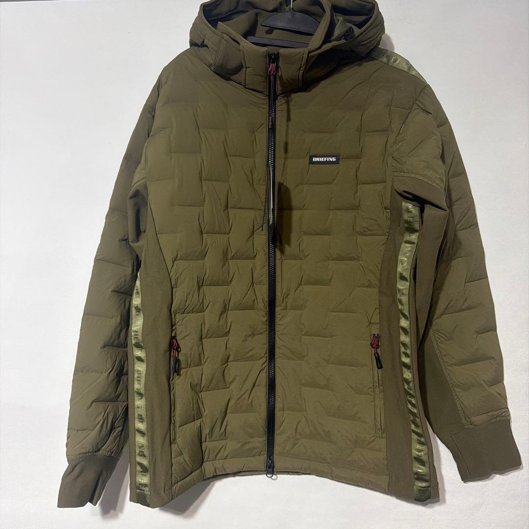 タ*ン様 新品未使用　ブリーフィング　ハイブリッドダウン　オリーブ　サイズL