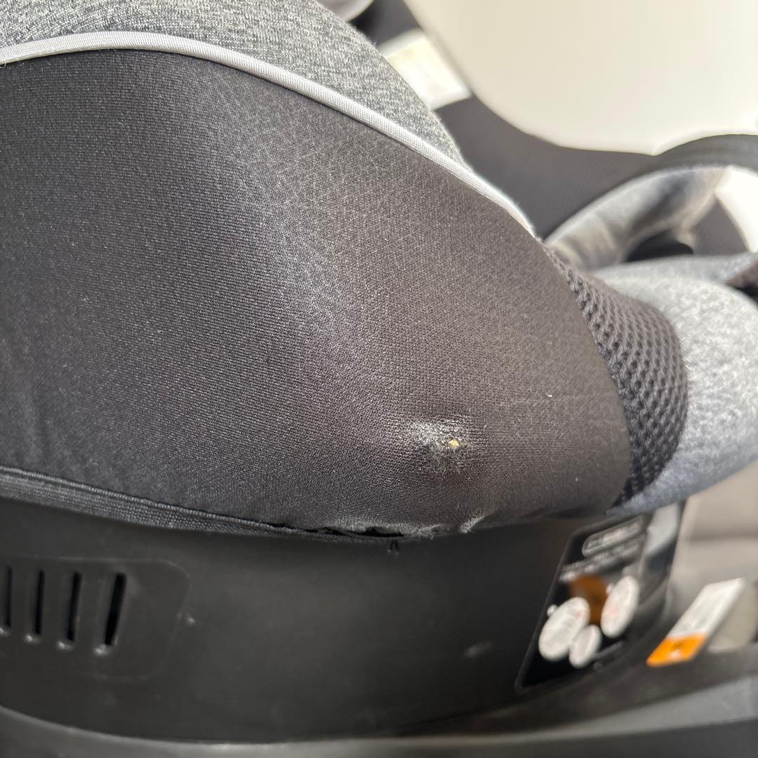 アップリカ クルリラ プラス360°セーフティー　黒　グレー