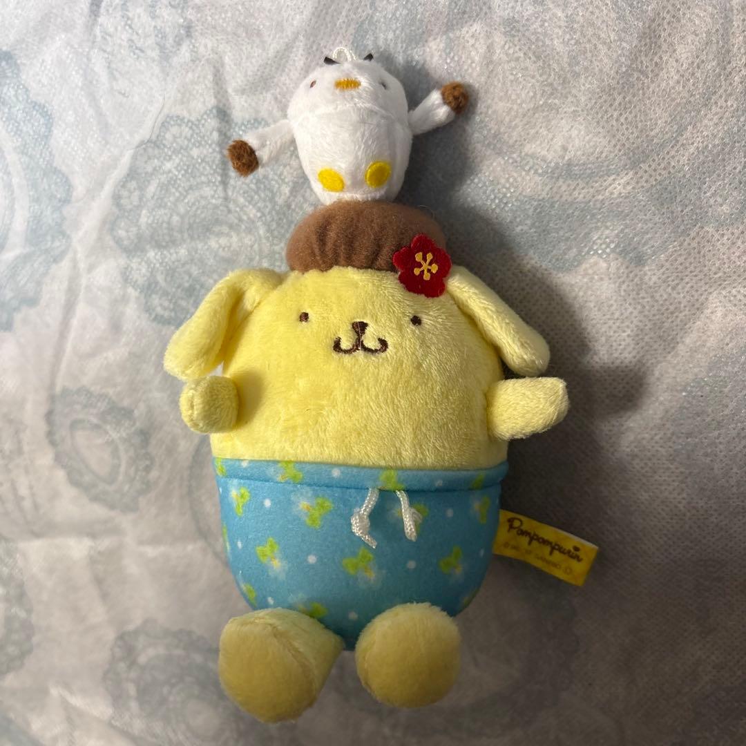 大特価‼️【新品・未使用】ポムポムプリンカフェ マスコット 激レア