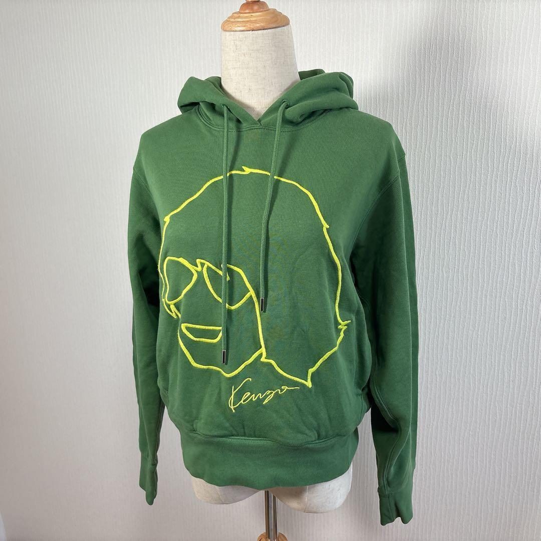 KENZO TAKADA ケンゾー フーディー パーカー M 刺繍 長袖 稀少