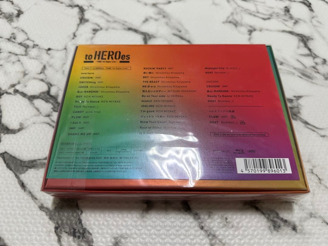 toHEROes～TOBE 1st Super Live〜Blu-rayセット