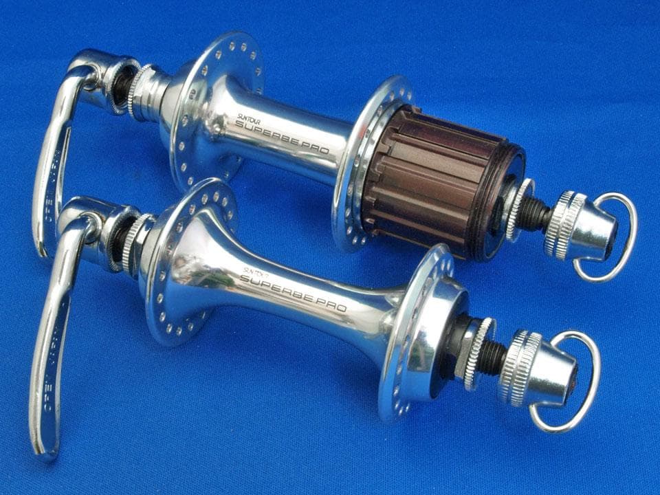 サンツアー（SunTour）シュパーブ プロ（SUPERBE Pro）前後ハブ