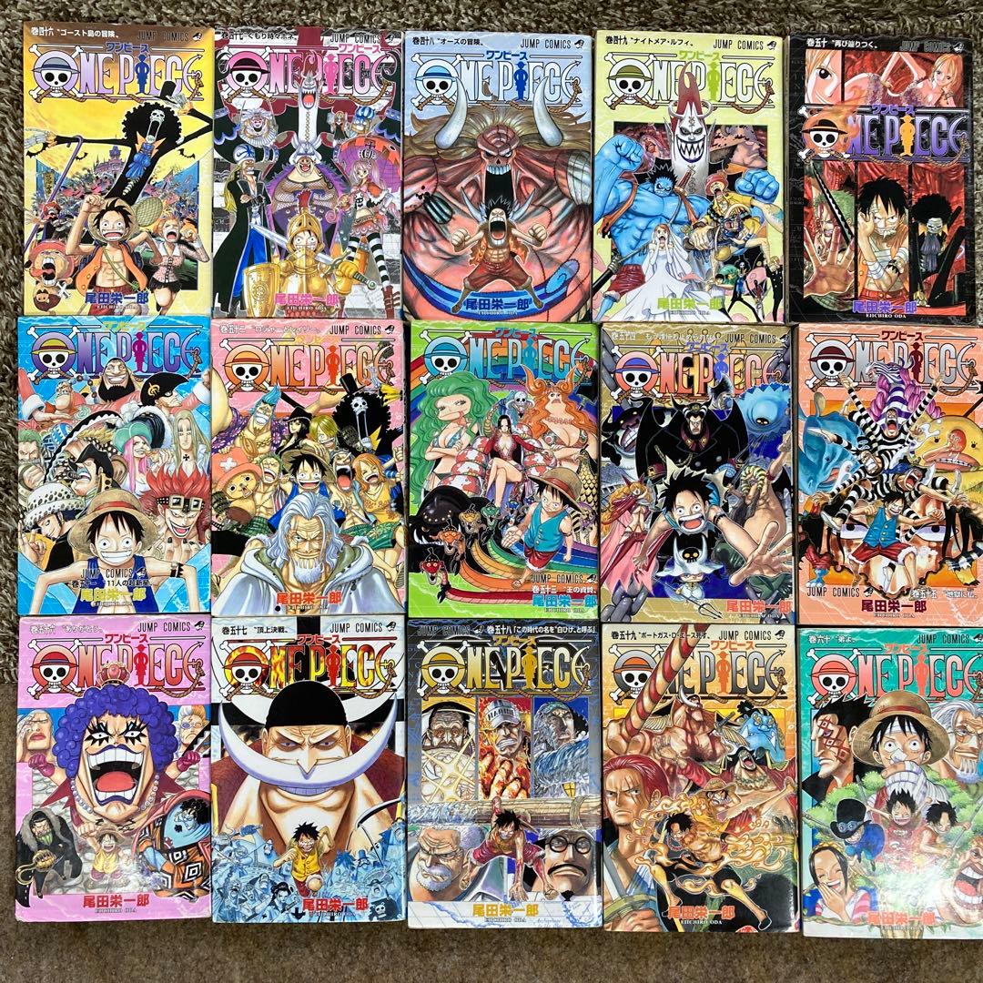 ワンピース　漫画　１〜９０巻セット