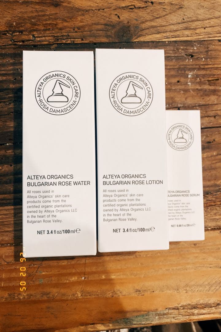 アルテアオーガニック　ローズ3セット