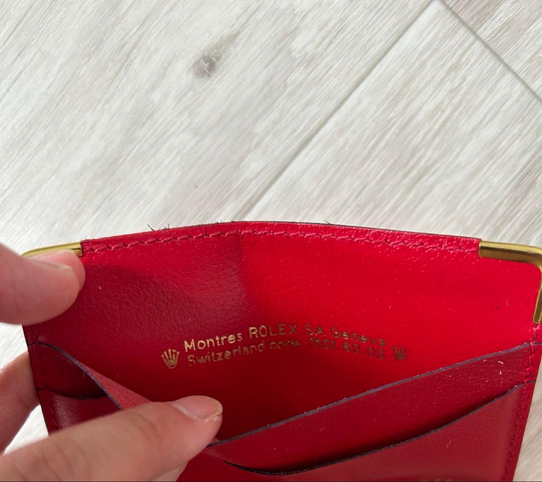 ロレックス　腕時計空箱、カードケース、コマ