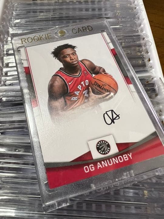 nbaカード OG anunoby next day autograph RC