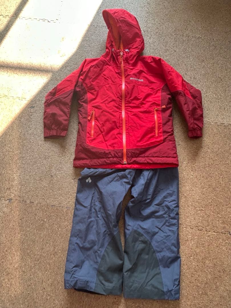 モンベル　子供用スキーウェア　120