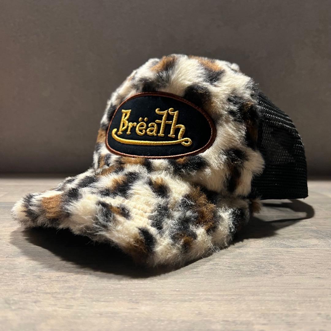 breath レオパードファーキャップ　nubian last nest