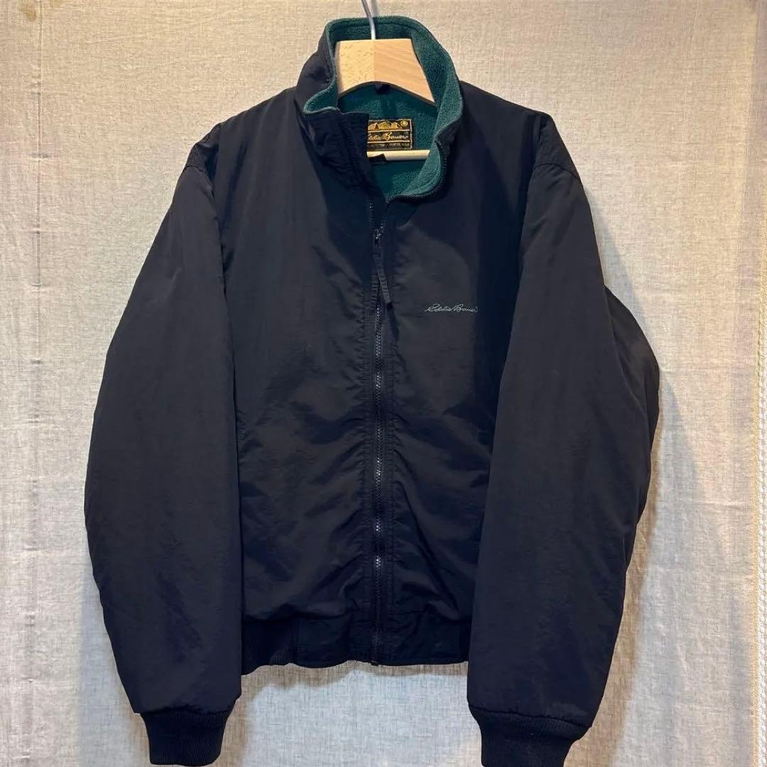 Eddie Bauer ウォームアップジャケット　シェルドシンチラ