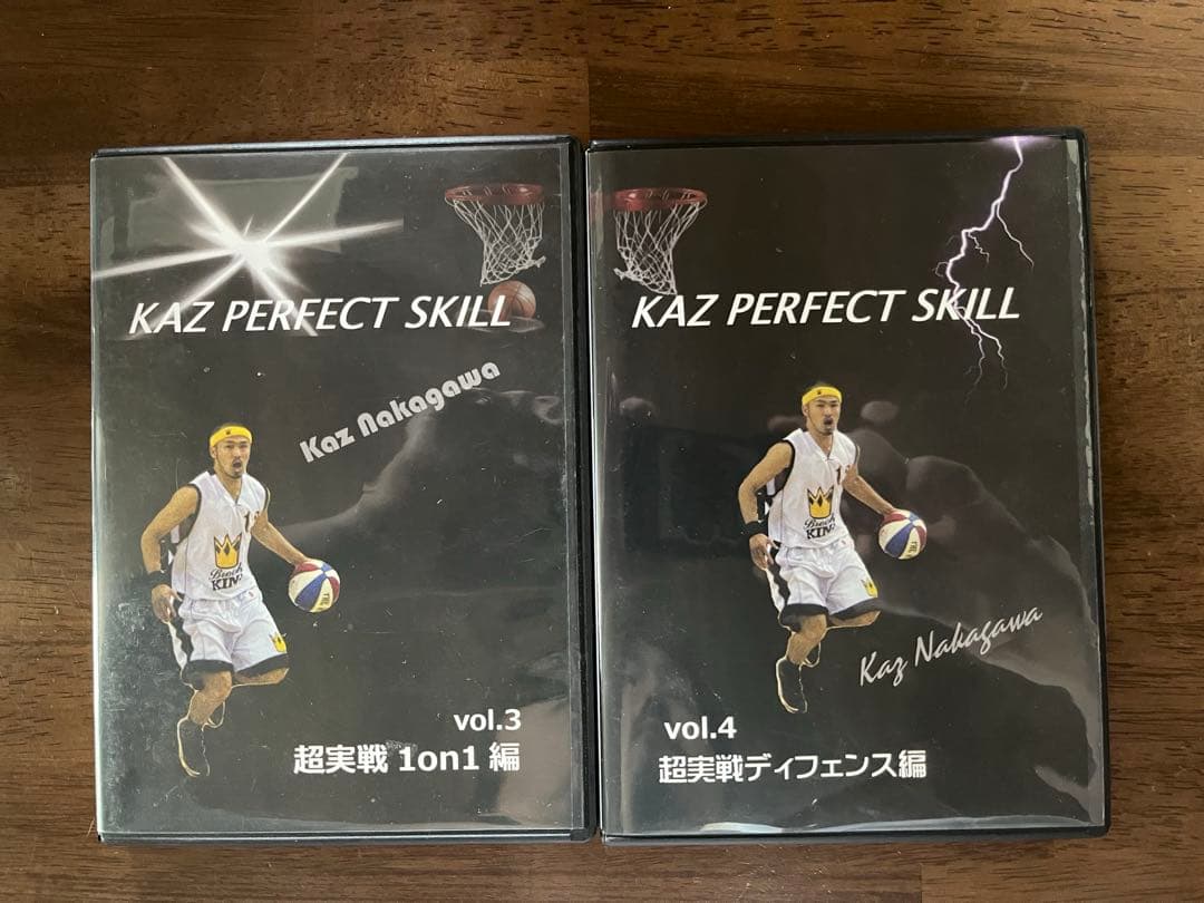 KAZ PERFECT SKILL vol.3 & 4 セット指導DVD