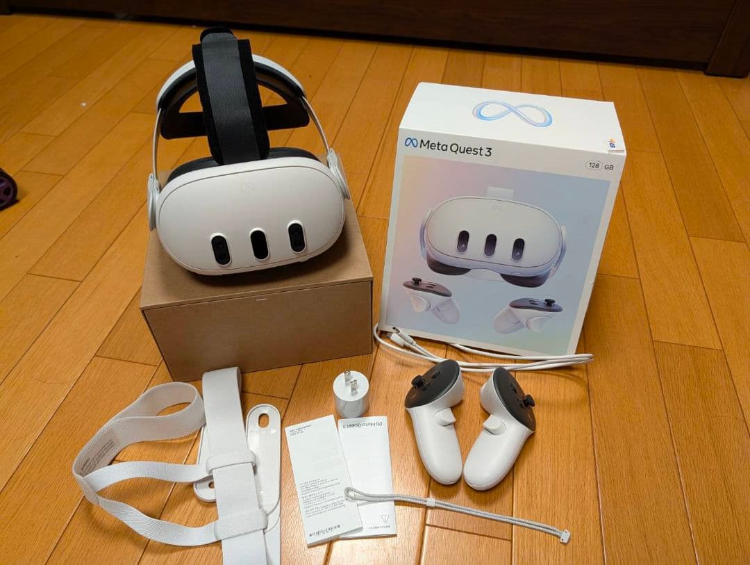  Quest 3 128GB + ボーナスヘッドストラップ