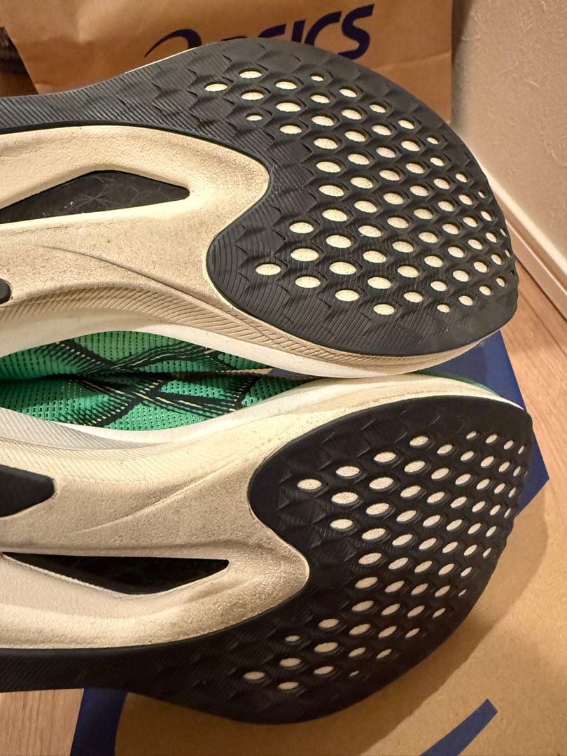 み*み様 最終asics MAGIC SPEED 5 Vital Green 2