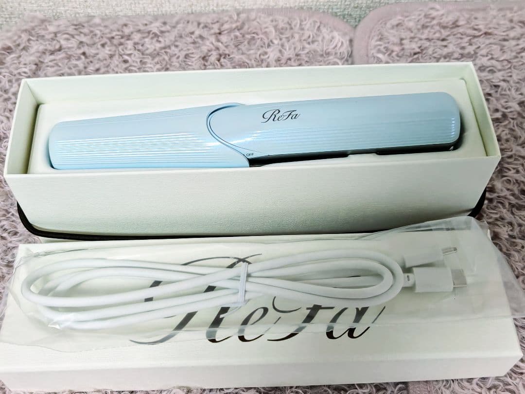 【新品未使用・未通電】ReFa リファ フィンガーアイロンST ホワイト