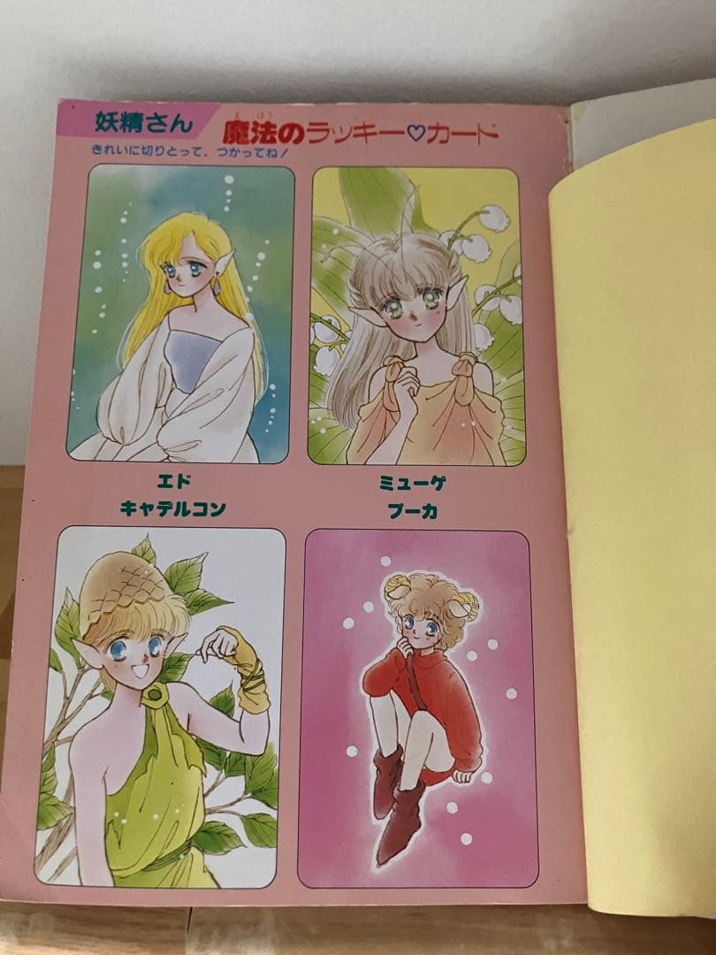 my birthdayの本　エミールのときめきおまじない　妖精編