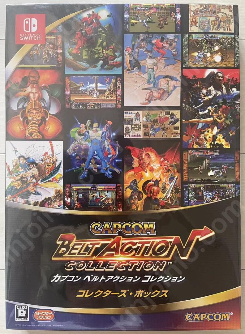 ★週末セール★カプコンベルトアクションコレクション中古美品・CB版・NS日本版